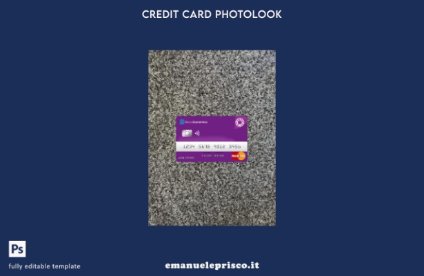 modello frontale photolook mastercard stile verificato dell'Angola Bank Economio